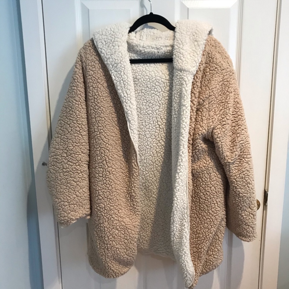 Teddy Fuzzy Cardigan